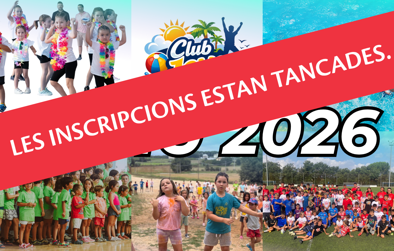 Riudellots de la Selva presenta una completa oferta de campus d’estiu per a totes les edats!